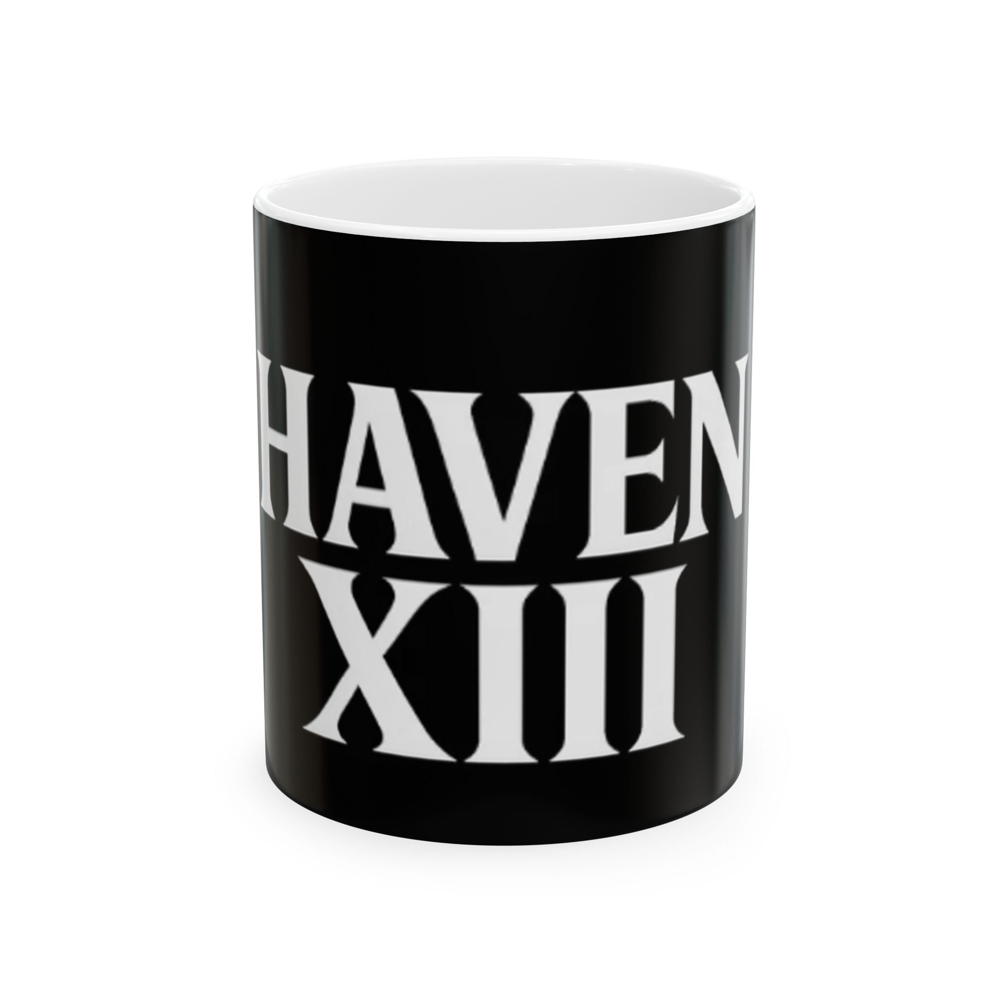 Haven XIII Black Ceramic Mug
