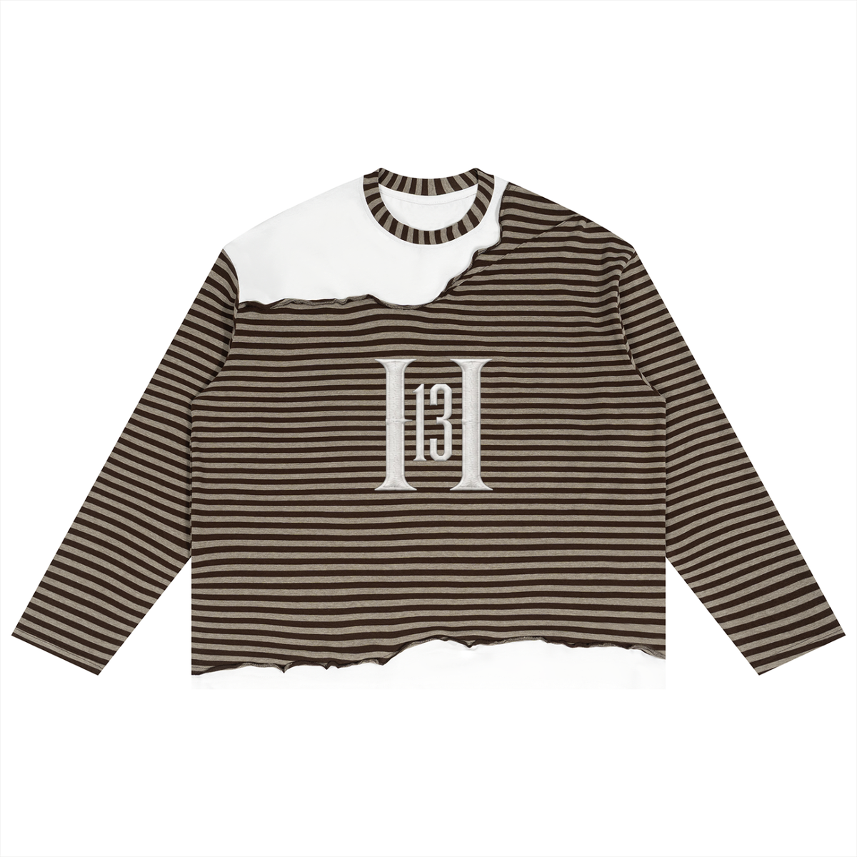 The Fractured Horizon Layered Long-Sleeve