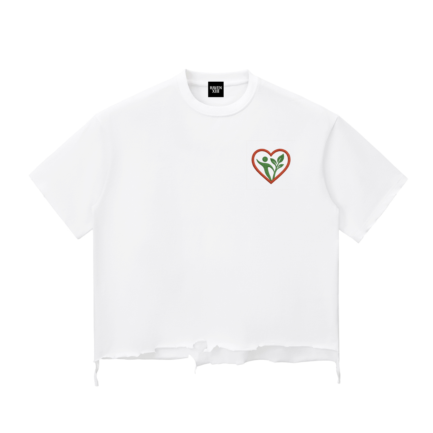 The LIVE LIFE Distressed Tee