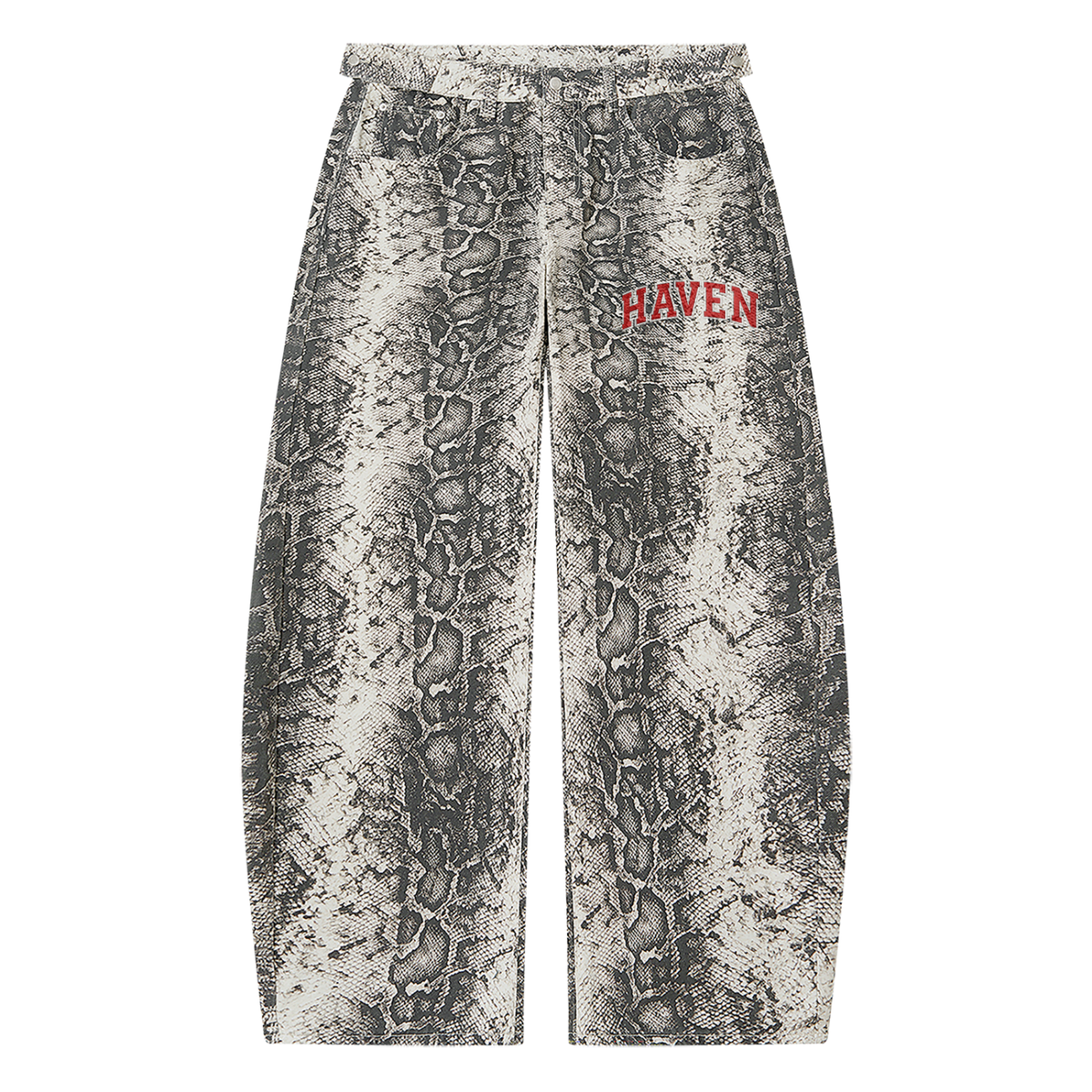 The Serpent Veil Statement Pants