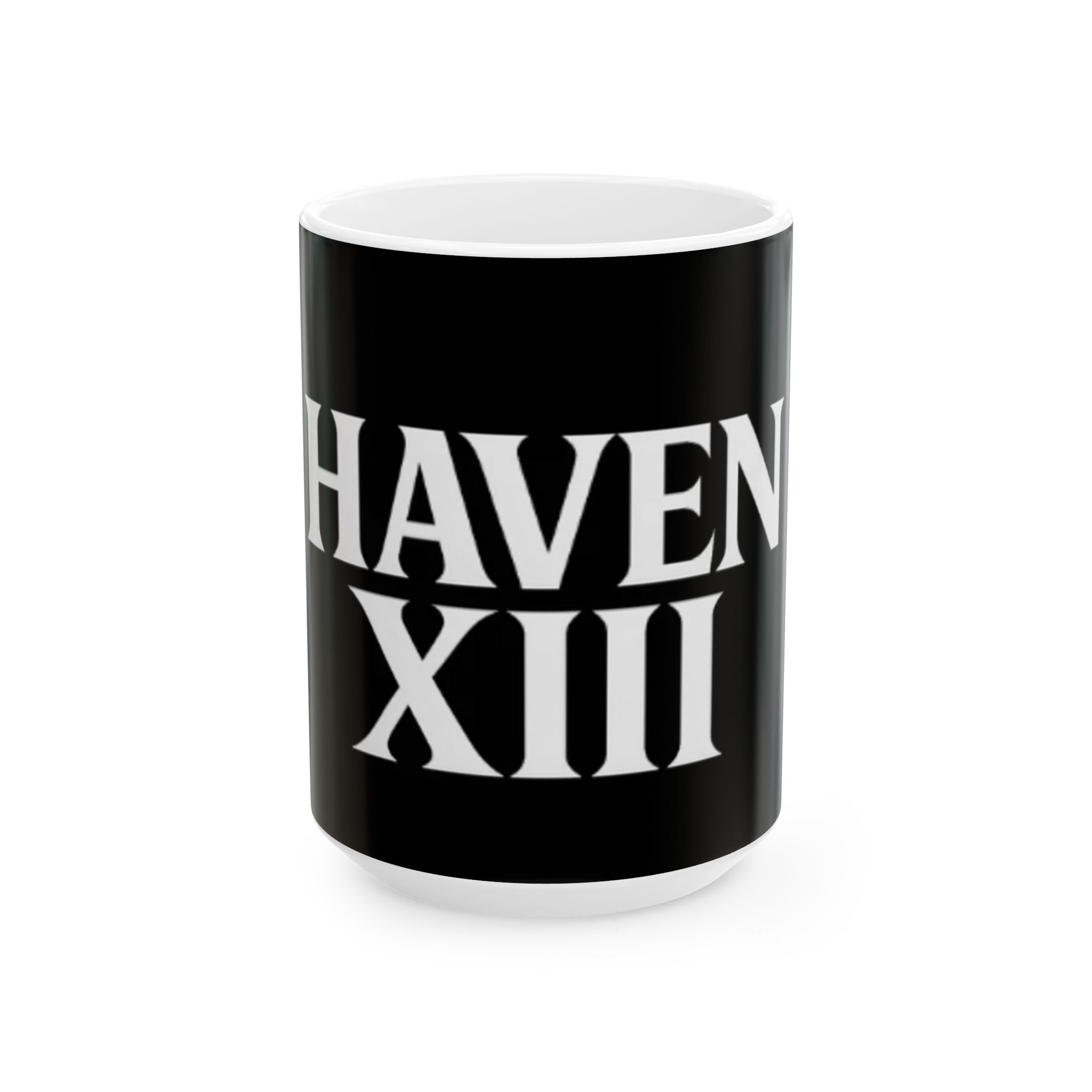 Haven XIII Black Ceramic Mug