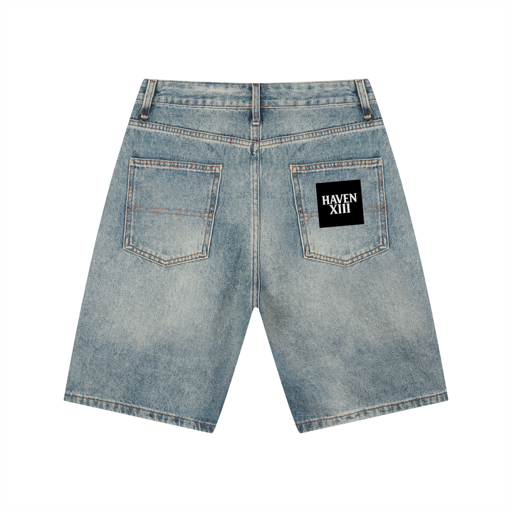 HAVEN XIII Heartbound Denim Shorts