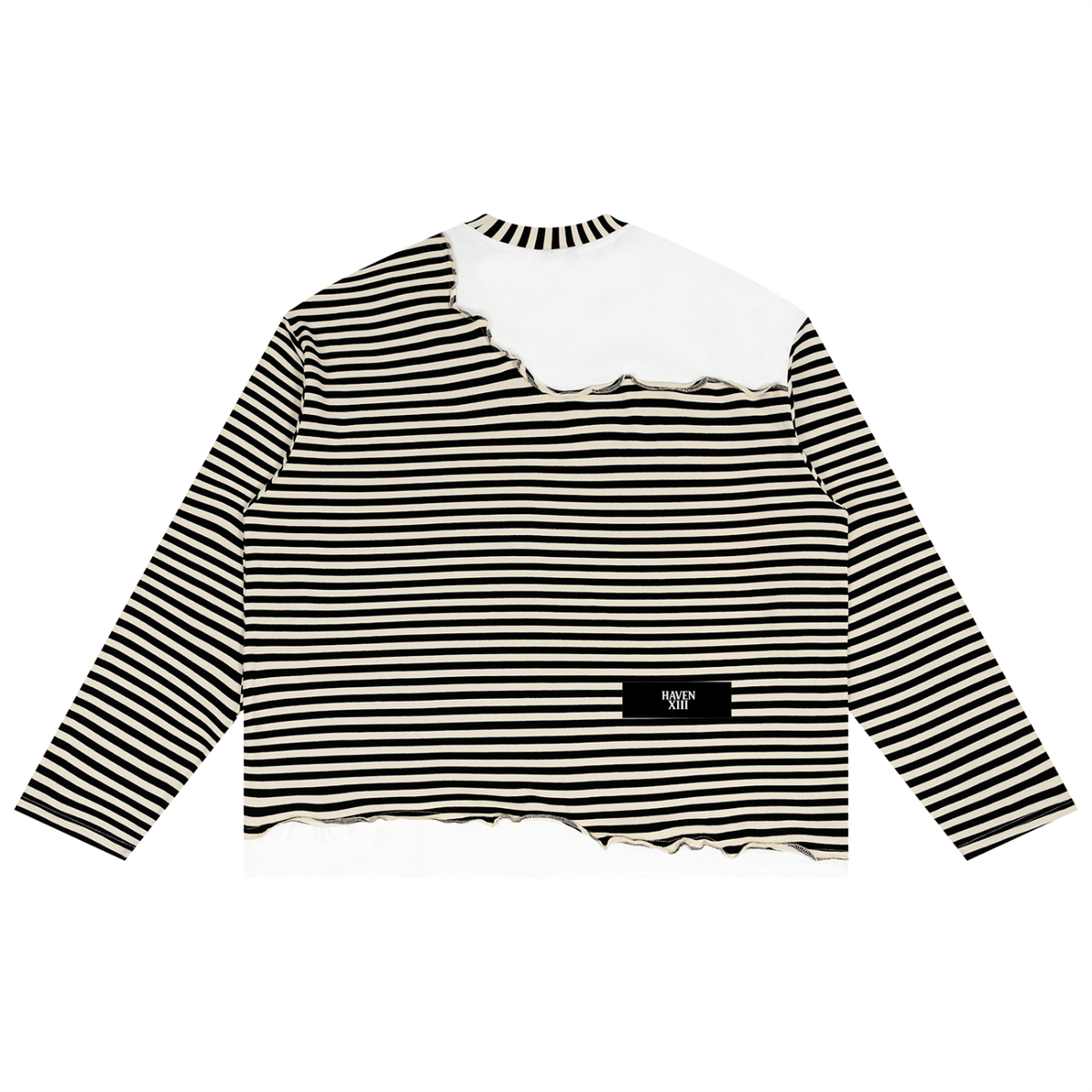 The Fractured Horizon Layered Long-Sleeve