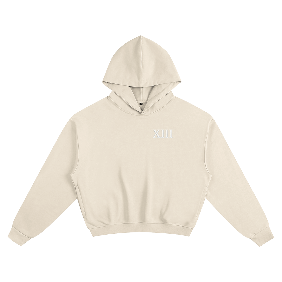 The Obsidian Crest Boxy Hoodie