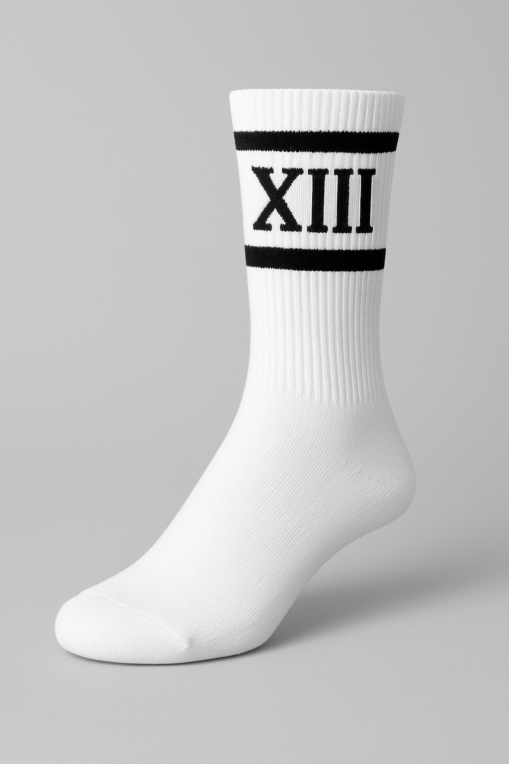 XIII Striped Crew Socks