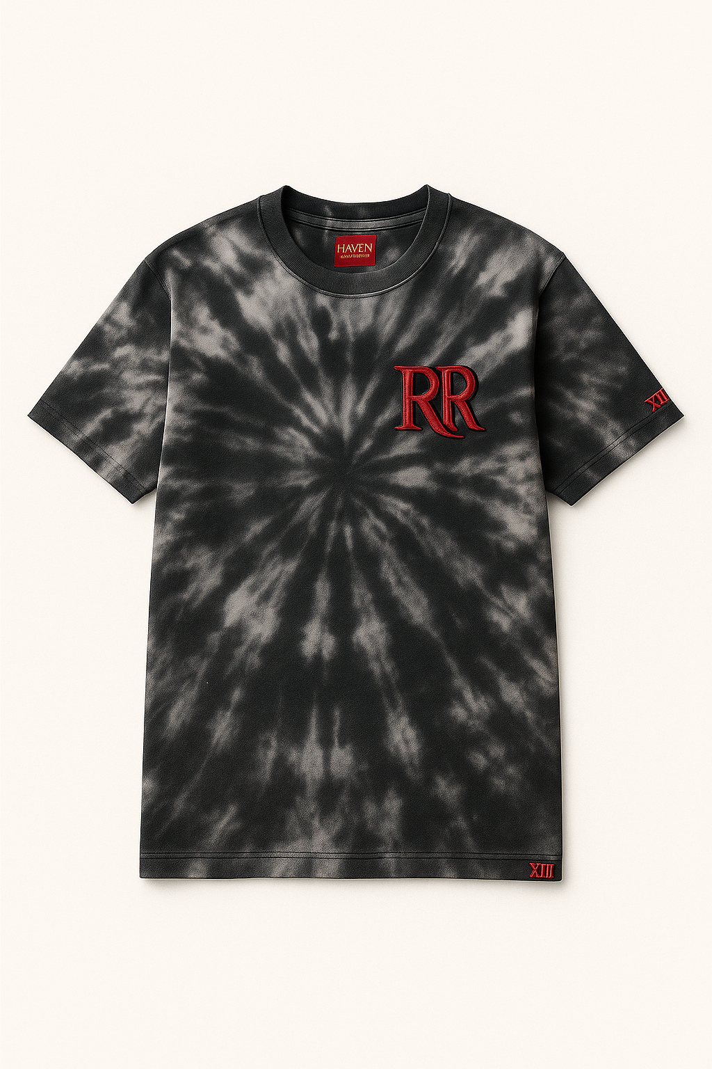 HAVEN XIII “Storm Dye RR Crest Tee”