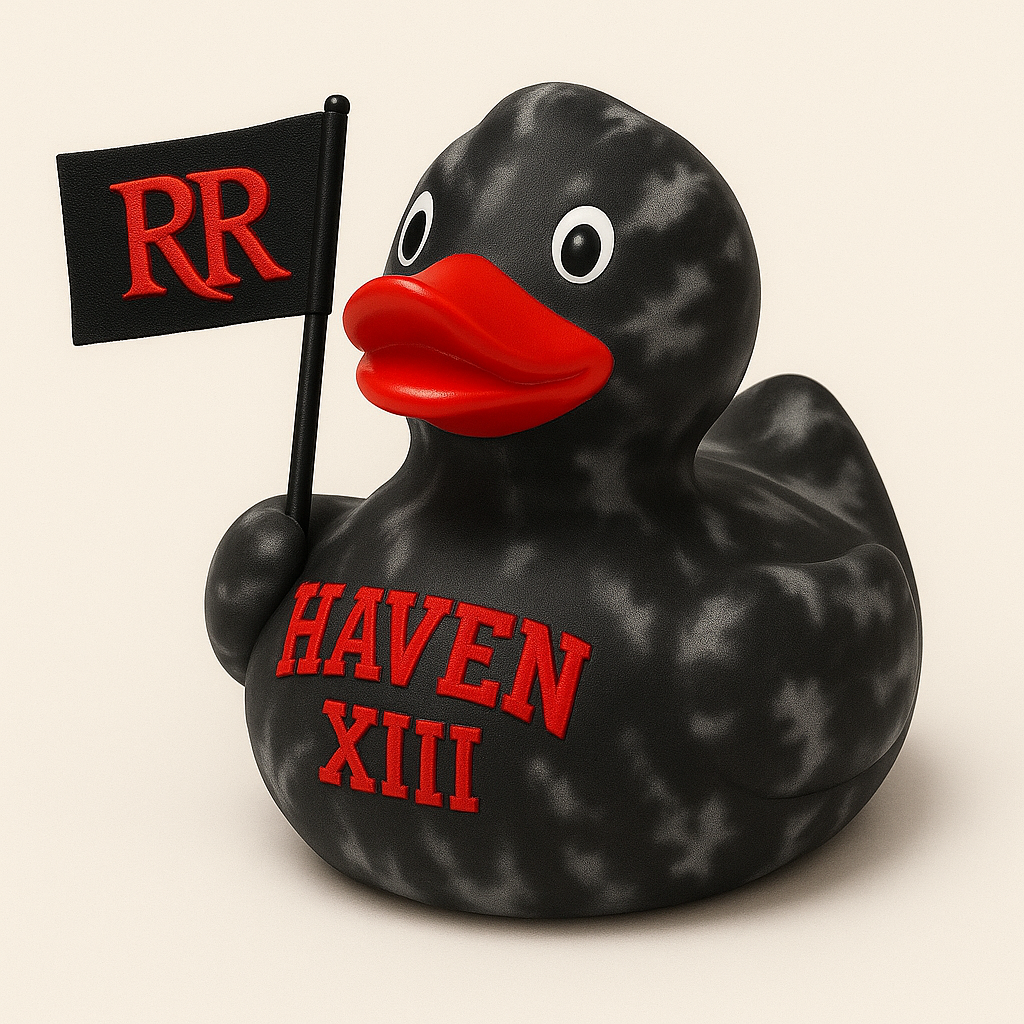 The HAVEN XIII Storm Dye Duckie – RR Flag Edition