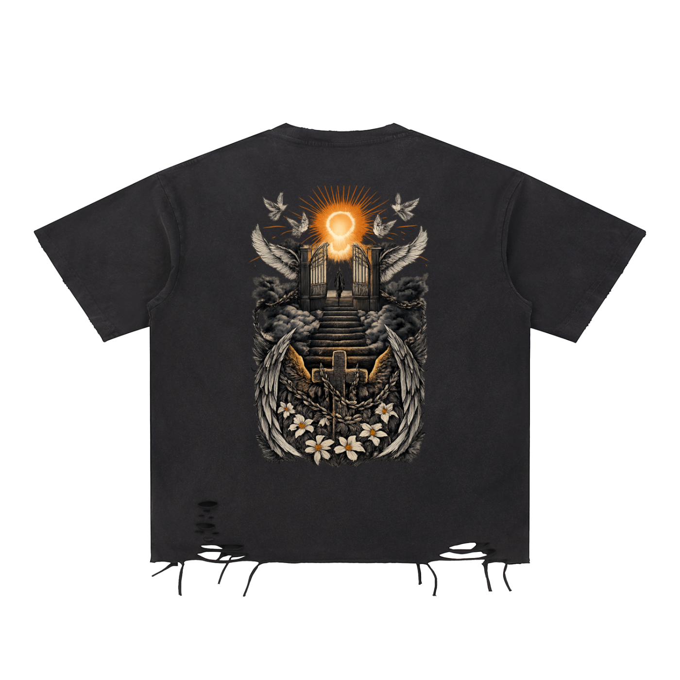 The Sanctuary Raw-Hem T-Shirt