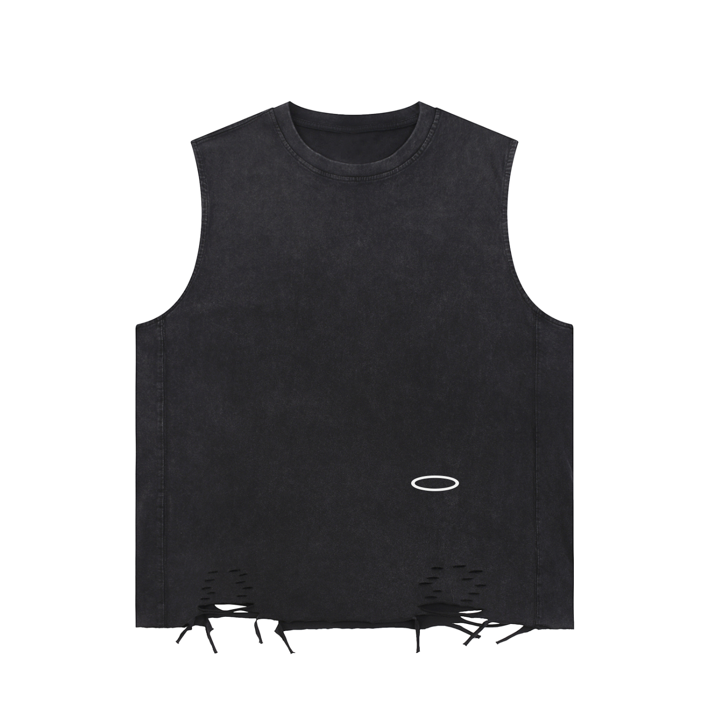 HAVEN XIII — Stacked XIII Distressed Muscle Tank