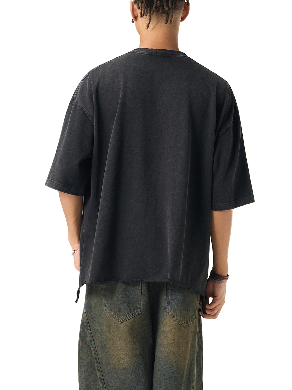 The LIVE LIFE Distressed Tee
